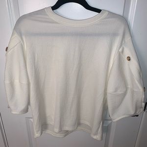 Anthropologie Puff Sleeve Top